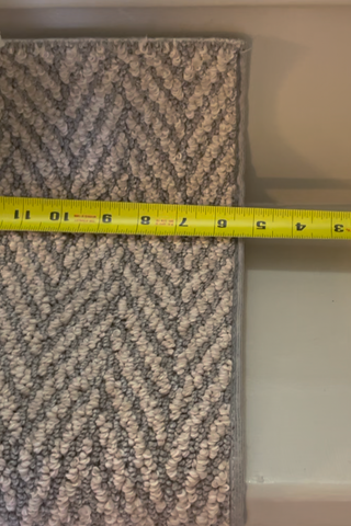 how to measure for a stair runner sides
