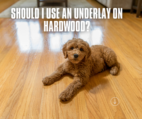 Using underlay on hardwood floors for protection