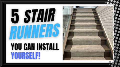 5 stair runners you can install yourself