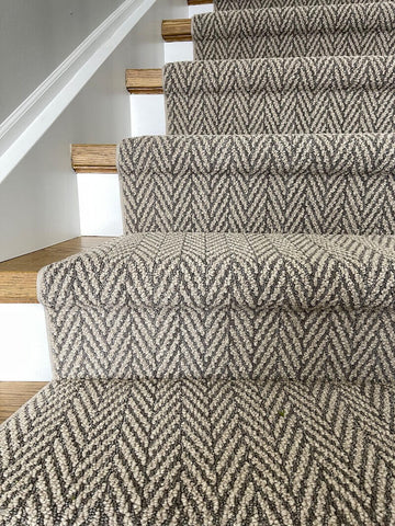 anderson tuftex cliff edge nylon herringbone carpet runner