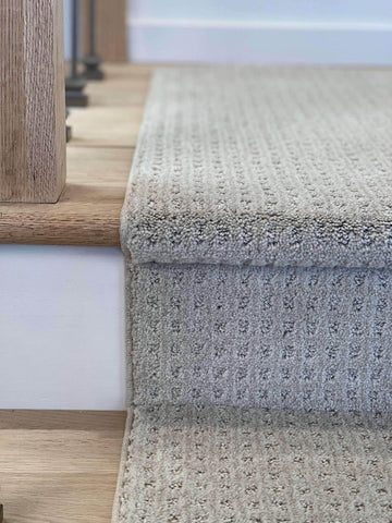 waffle style stair runner carpet