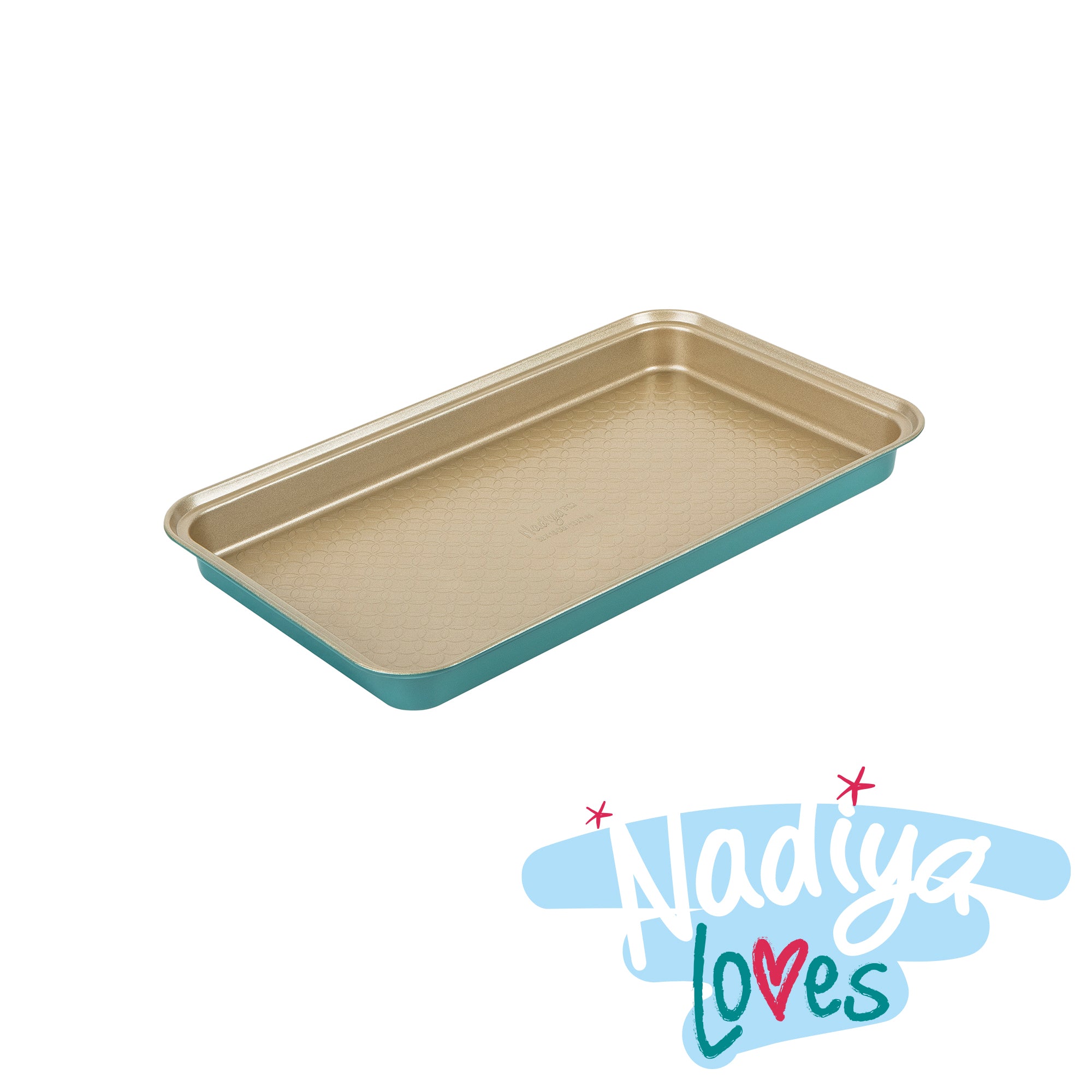 An image of Nadiya Hussain 13" x 7" Brownie Tin