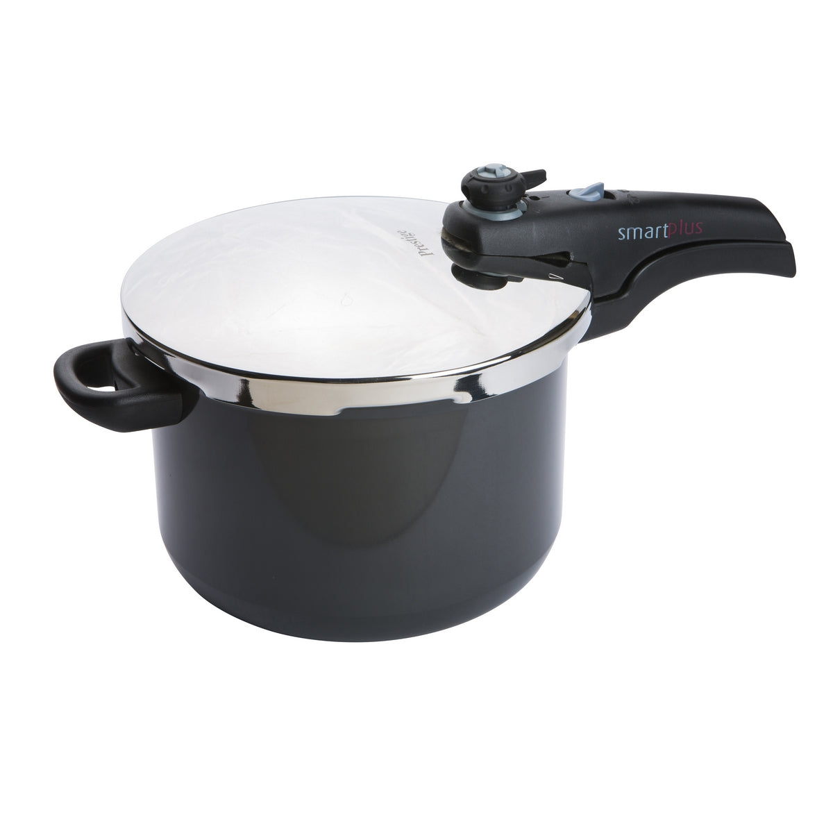 An image of Smart Plus Hard Anodised Non Stick Pressure Cooker