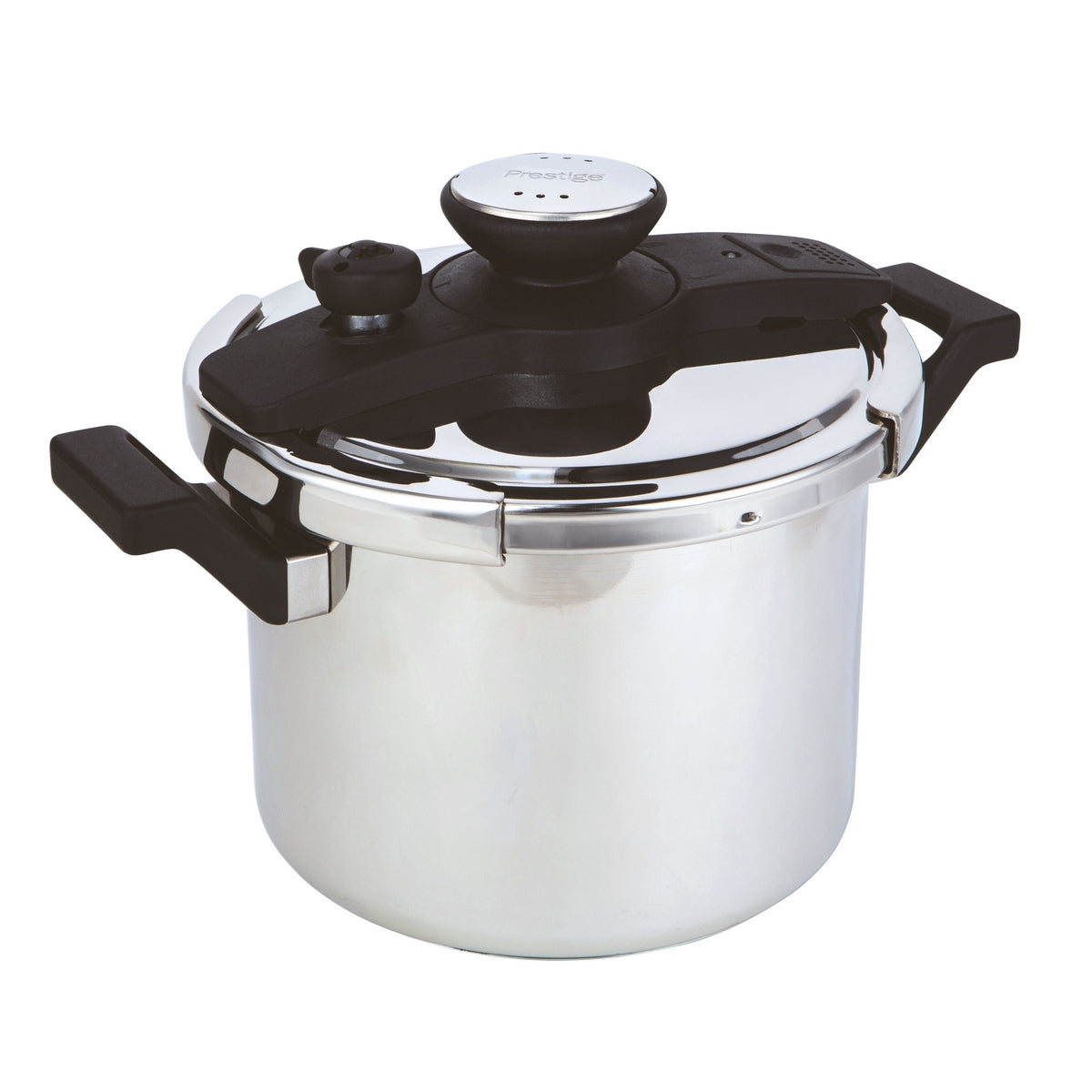 An image of Twist ‘n’ Lock Stainless Steel Pressure Cooker