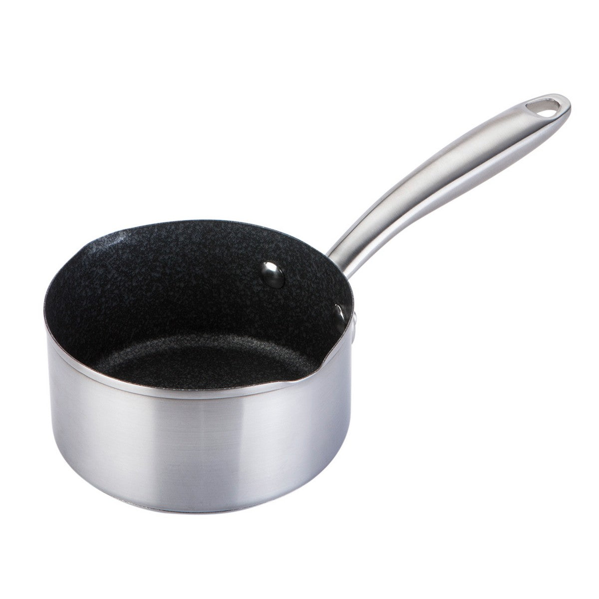 An image of Scratch Guard Stainless Steel 14cm Milk Pan