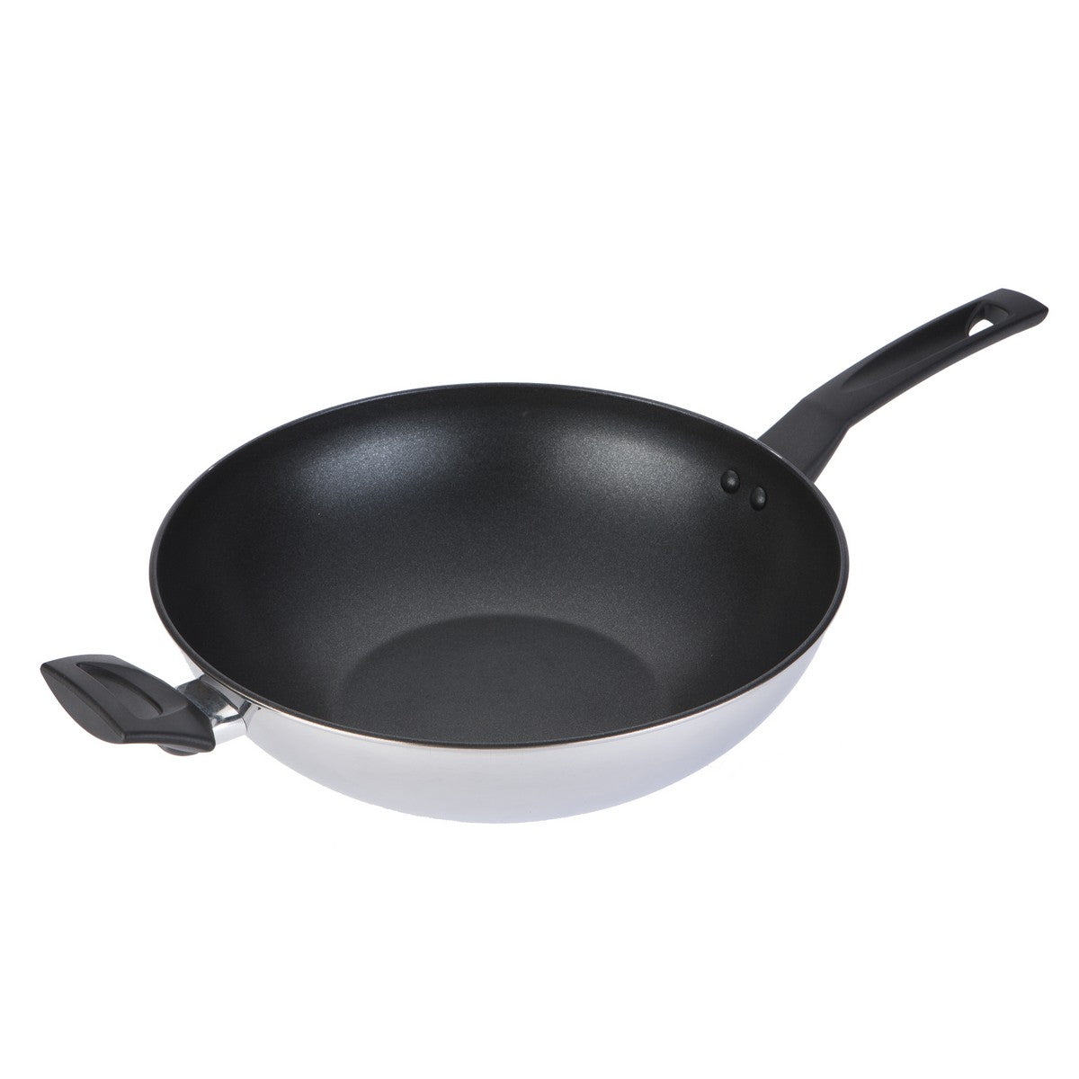 An image of 9 X Tougher Stainless Steel Stir Fry Wok