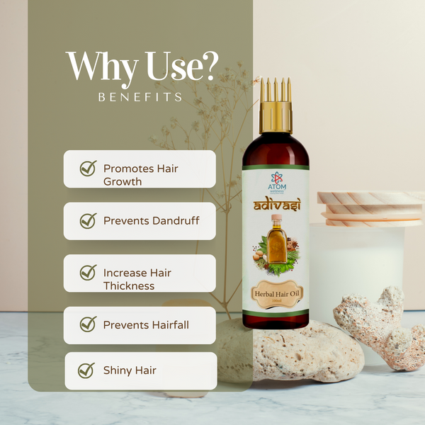 adivasi herbal hair oil