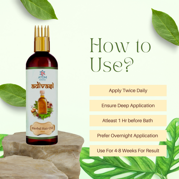 how to use adivasi hair oil