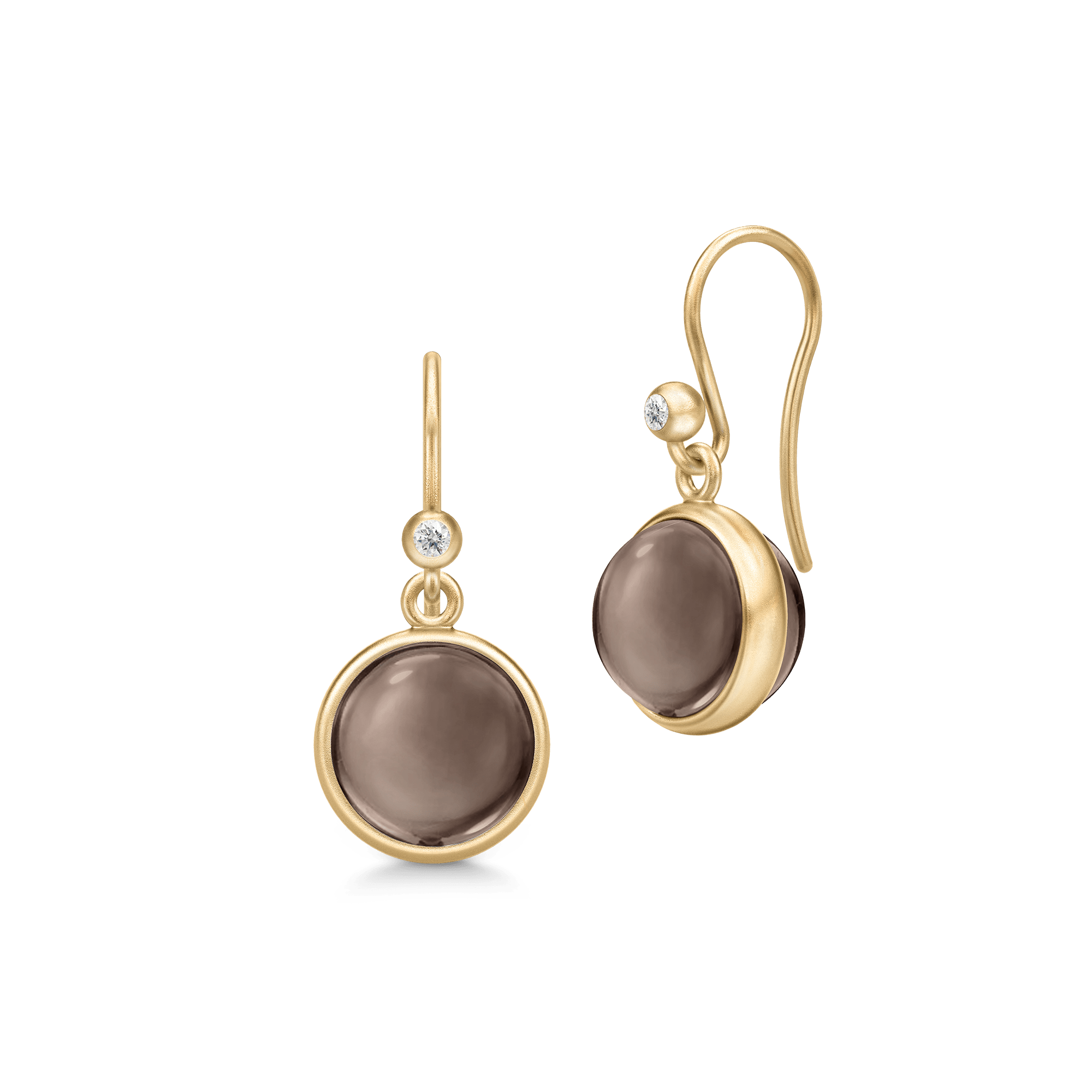 Billede af Prime Earrings Smokey Quartz