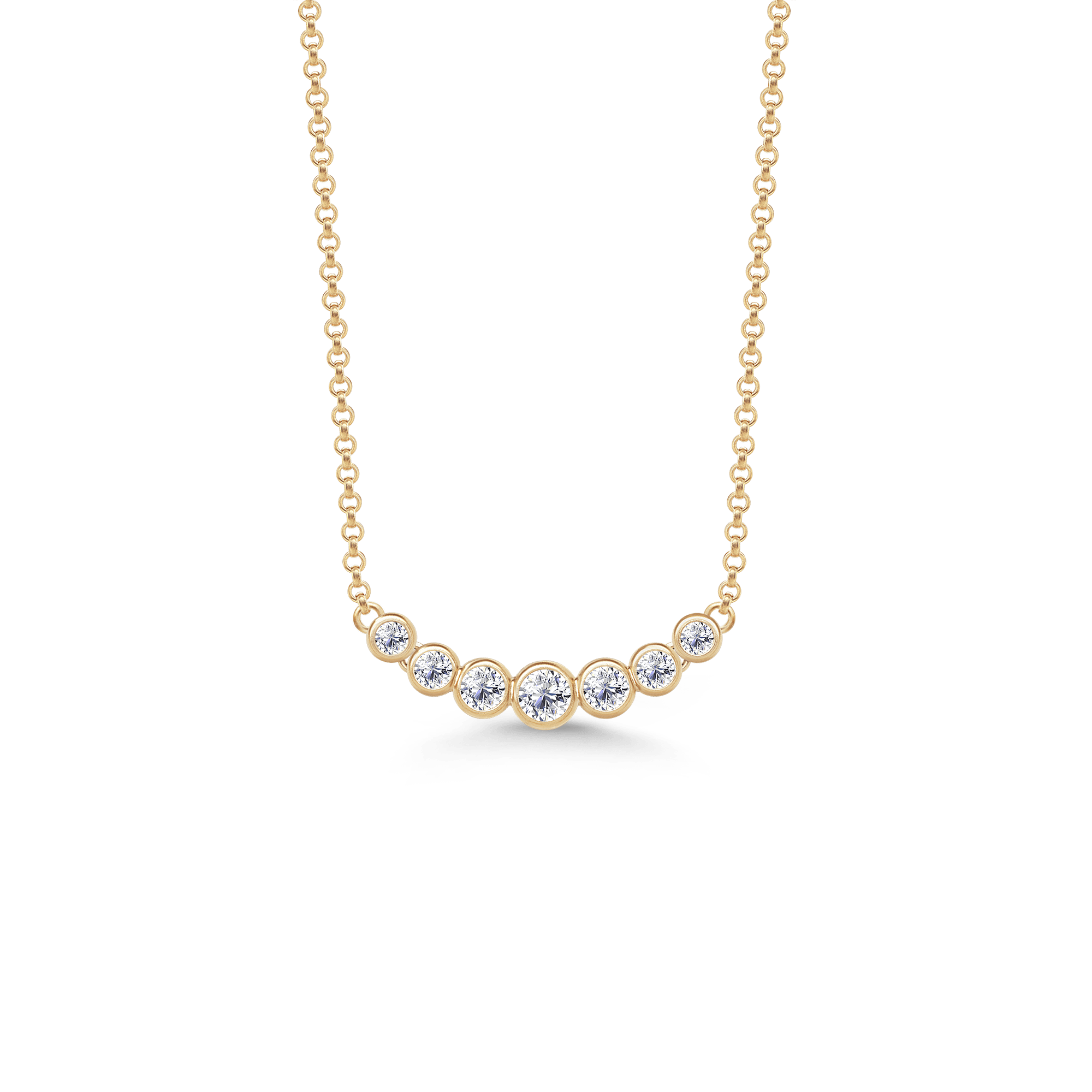 Se Lumen Necklace Top Wesselton Diamond hos Julie Sandlau