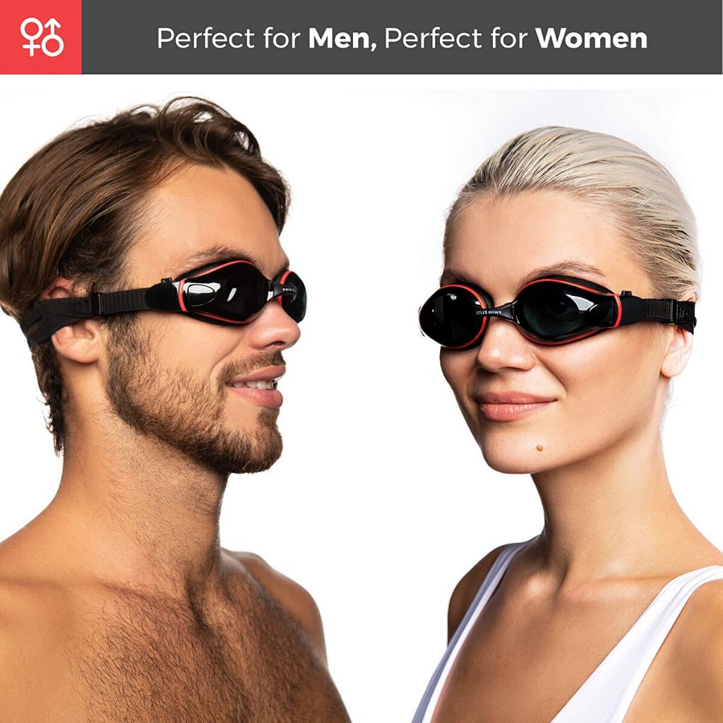 male swimming goggles