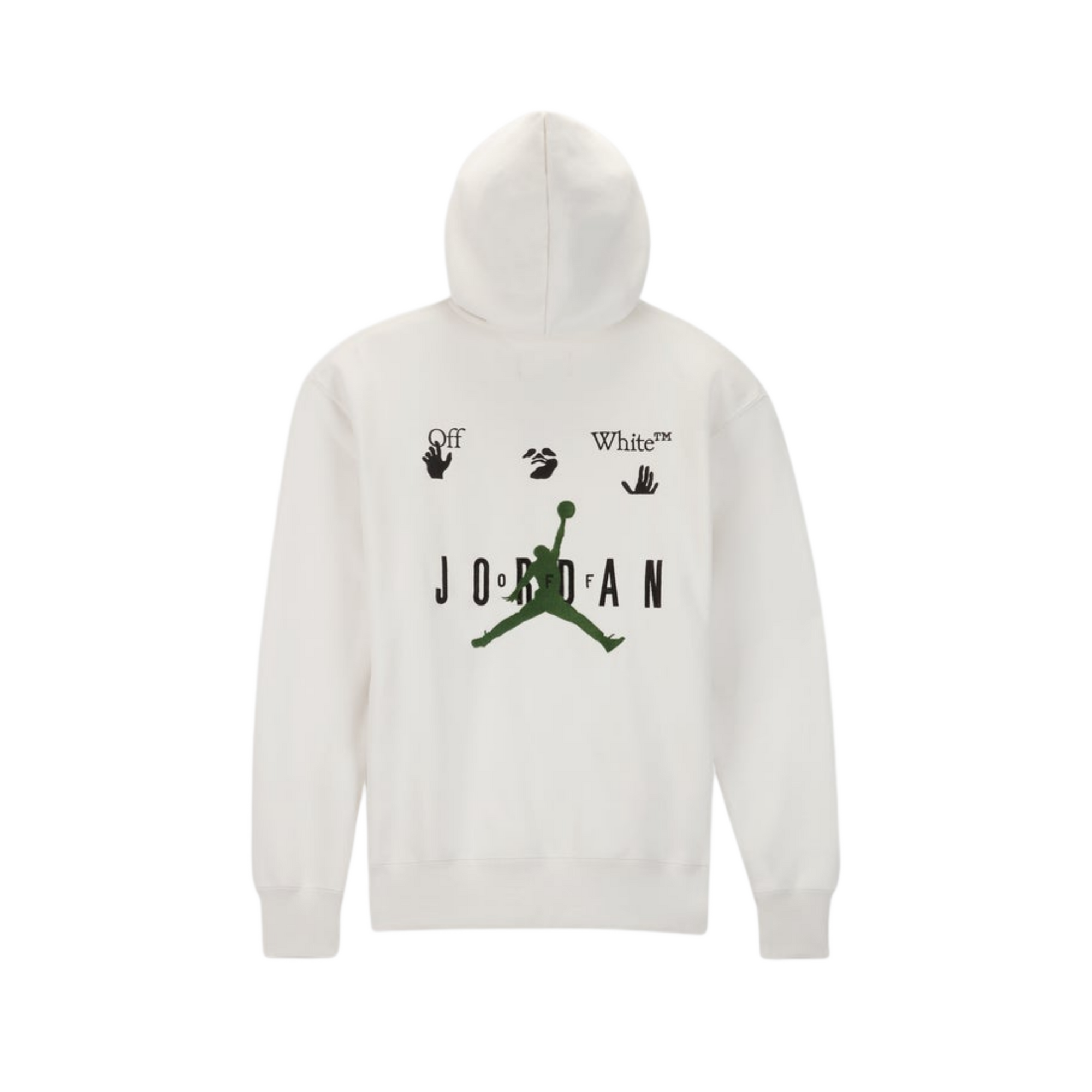 off white white hoodie