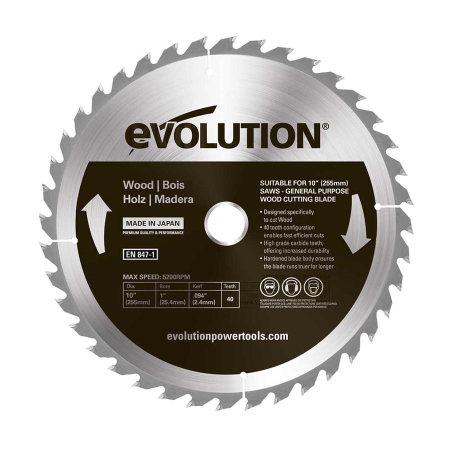 Evolution 185mm Stainless Steel Cutting Blade