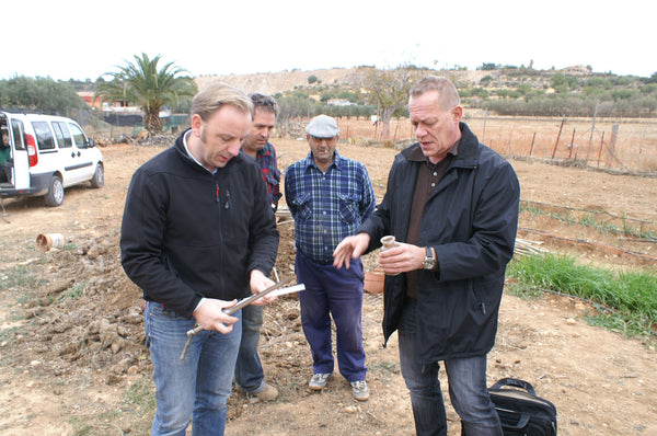 Bernhard Aumann berät Landwirte In Spanien