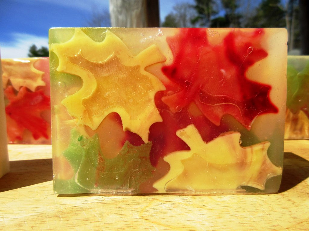 Fallen Leaves Handmade Glycerin Soap