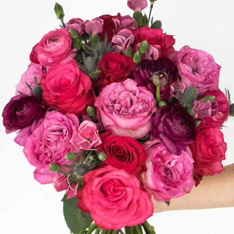 Crazy 4 U Red and Pink Flower Bouquet