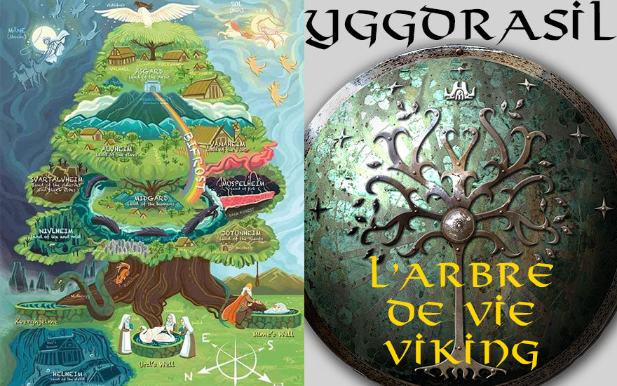 Arbre Yggdrasil Viking Nordique 