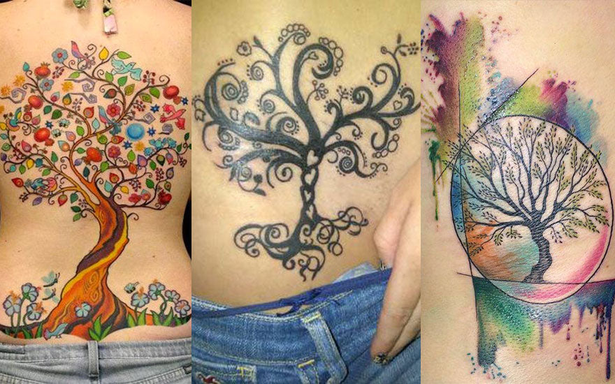 tatouage arbre de vie original