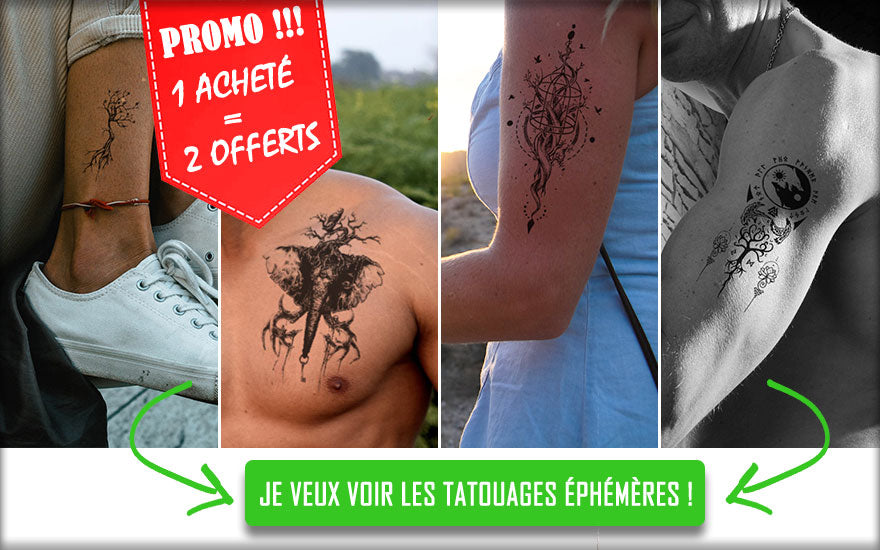 Collection Tatouages Arbre de Vie Ephémères