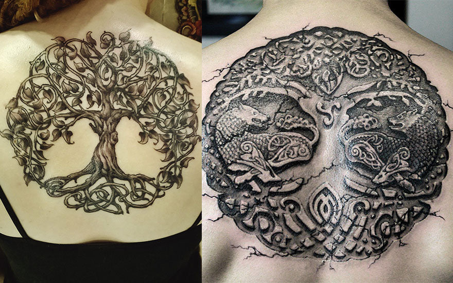 tatouage arbre de vie celtique