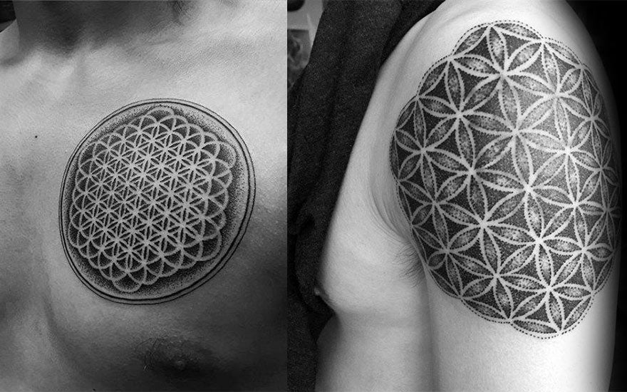 Tattoo Fleur de Vie