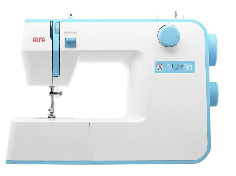 Máquina de coser - Alfa STYLE 30 19 Puntadas, Luz LED, 70 W, Blanco