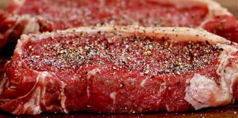 Seasoning Striploin Steak