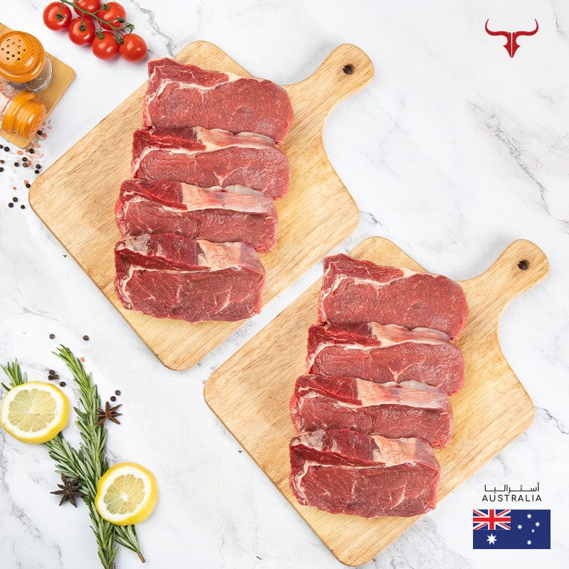 8 steaks offer AUS Grass-Fed Beef Ribeye 250gm x 8 - Muscat Livestock product image