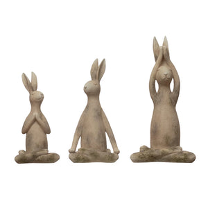 Yoga Rabbit, 3 Styles - Grain and Grange 
