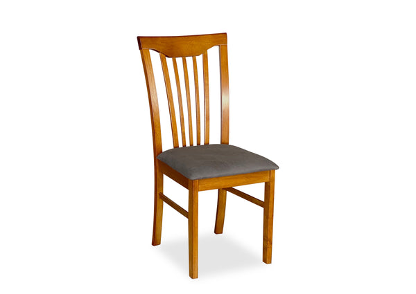 wooden chair padded seat