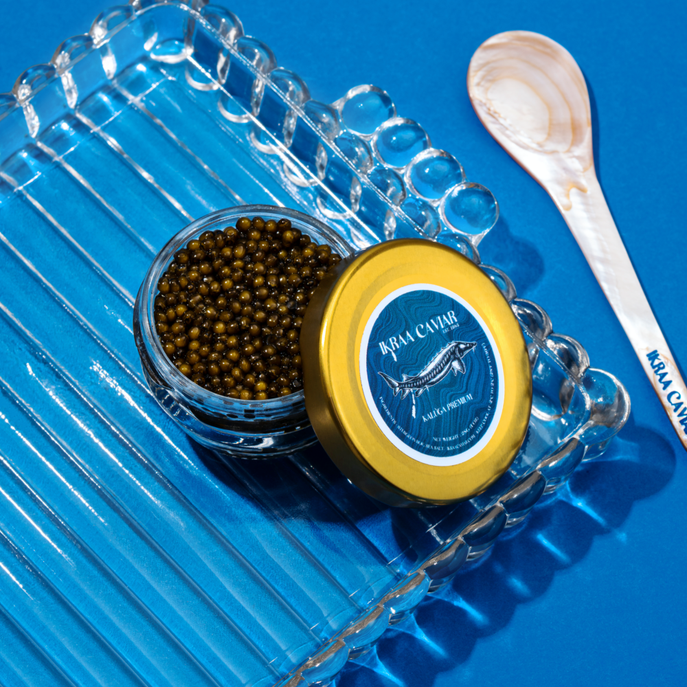 Mother Of Pearl Caviar Service Set – Caviar Select New York