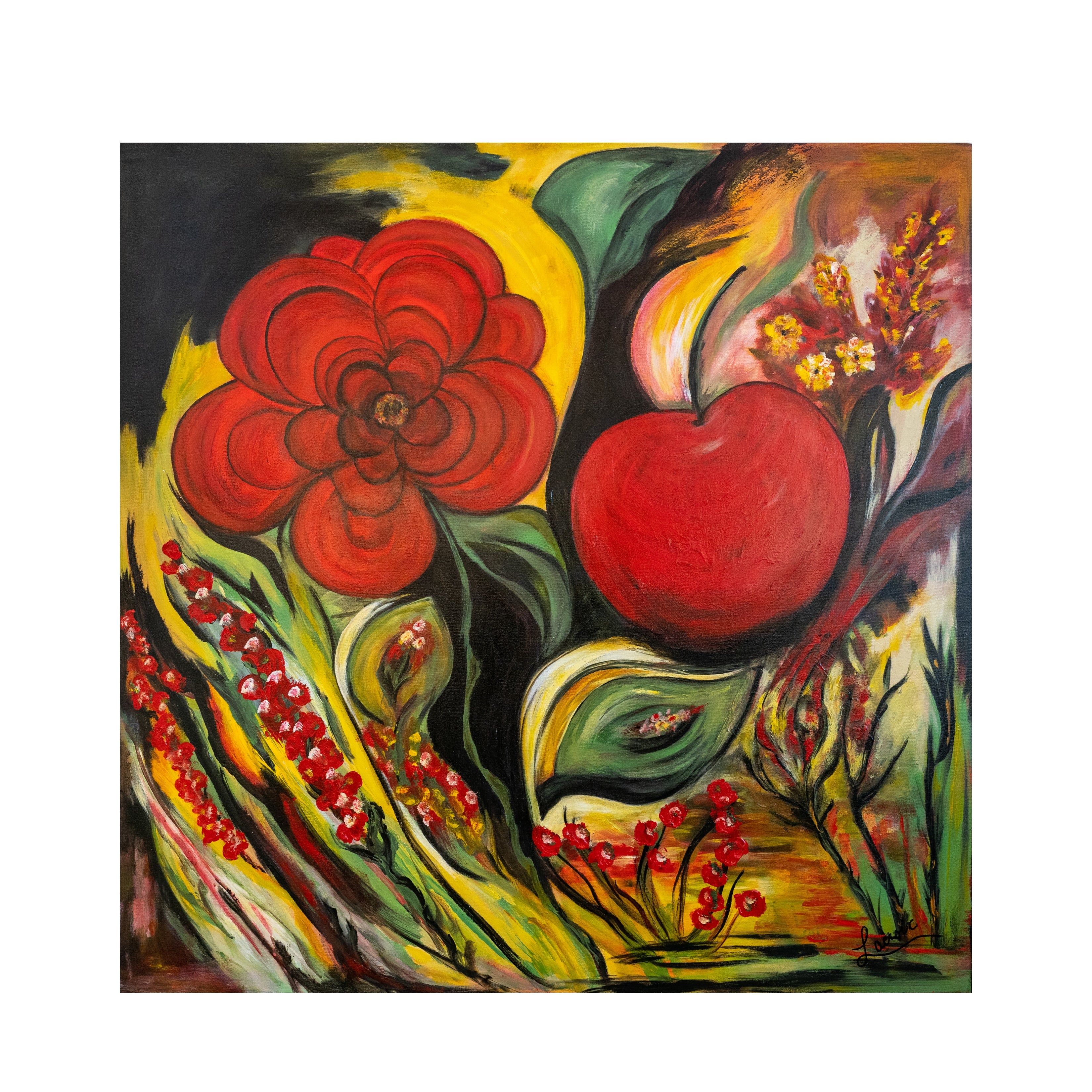 Live & Create Your Dream - Original Painting - 48x48