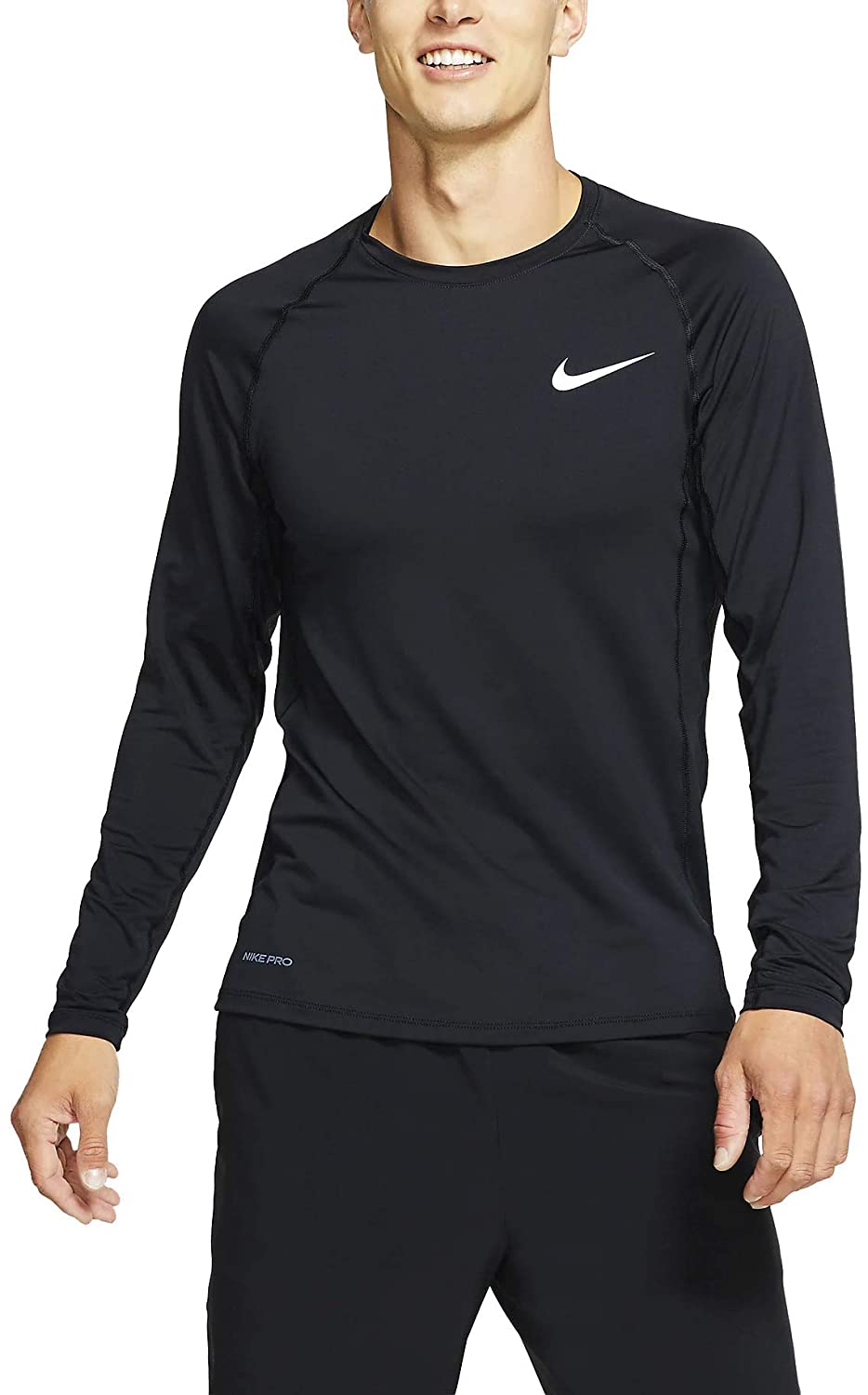 Nike Pro Long Sleeve Slim Top - Mens 