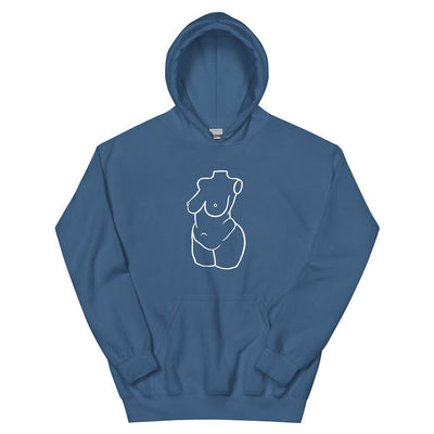 Hera Hoodie -  Large White Outline