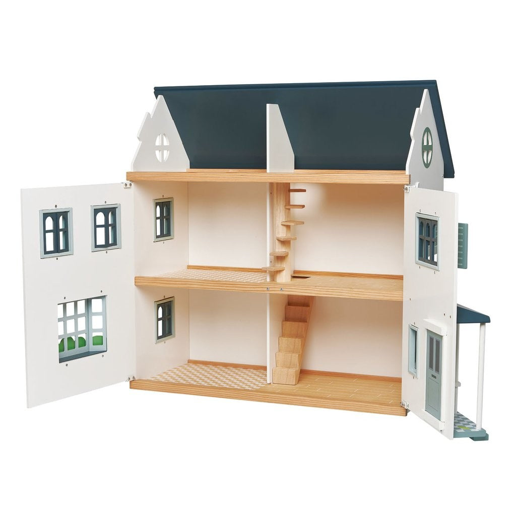 plywood dolls house