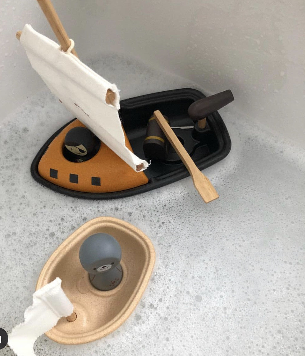 wooden bath toy