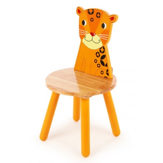 Tidlo Wooden Leopard Chair-image-0