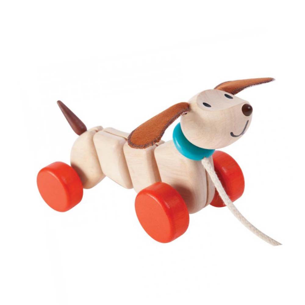 pull along puppy toy