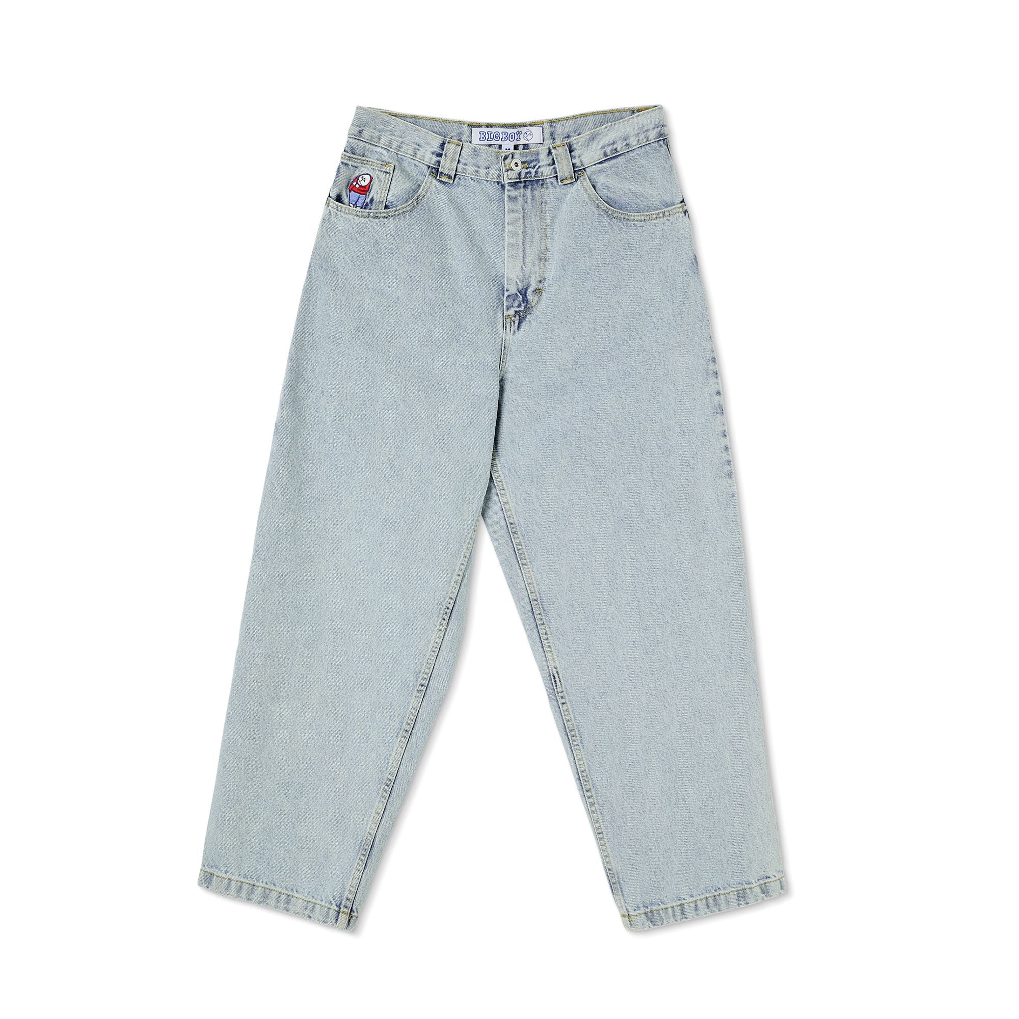 Polar Big Boy Jeans - Brown Black / Light Blue / Purple Black