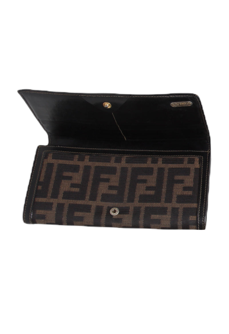 vintage fendi zucca wallet