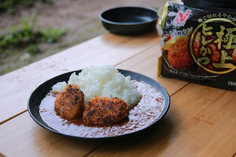 ひれかつカレー