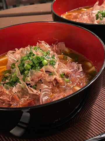 豚足カレーうどん