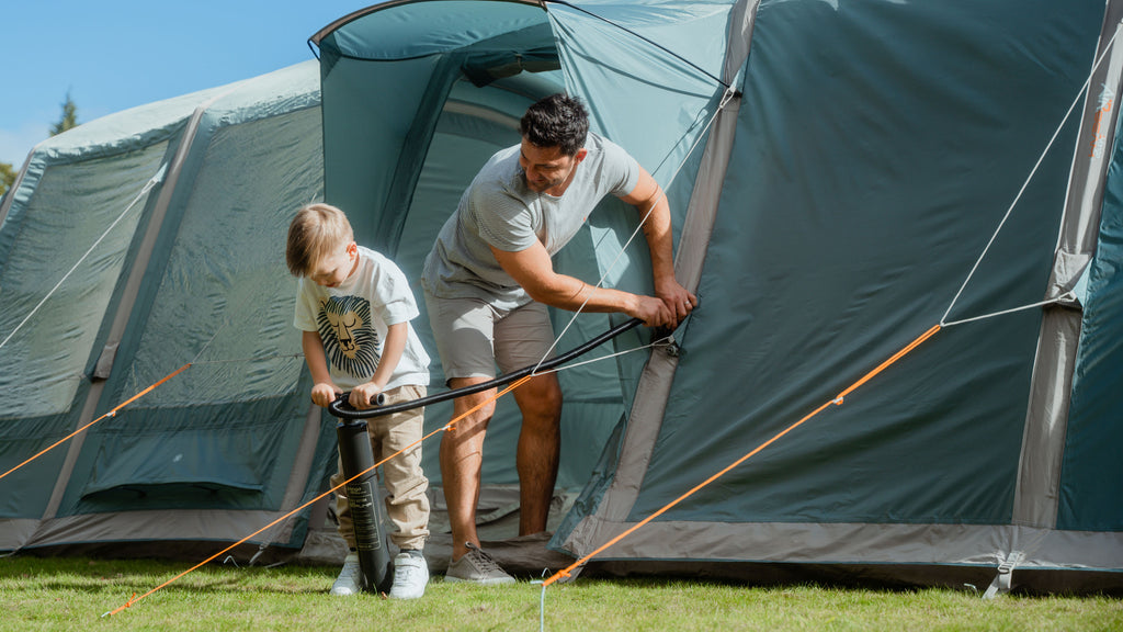 How to Pitch a Vango AirBeam tent