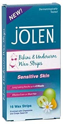 Jolen Bikini & Underarm Wax Strips