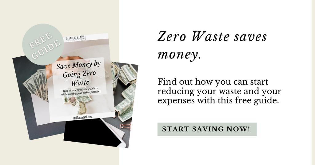 saving money zero waste budgeting