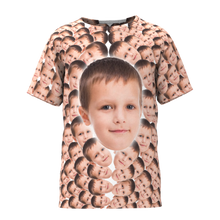 Custom Faces Mash Kid Funny T-shirt - MyFaceTshirt