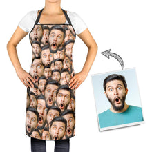 Personalized Kitchen Cooking Apron with Your Photo Mash Faces