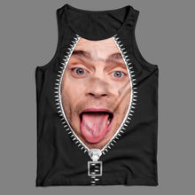 Custom Face Tank Top Zipper