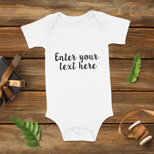 Custom Text Baby Name Bodysuits Onesie