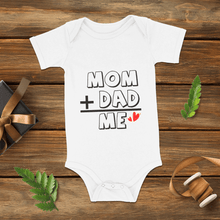 Baby Bodysuits Onesie Mom+Dad=ME